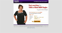 Desktop Screenshot of love.blackbbwsingles.com