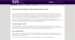 Desktop Screenshot of blackbbwsingles.com